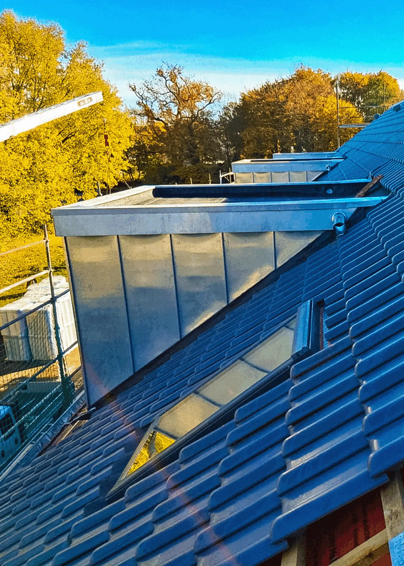 Blechleistungen am Dach