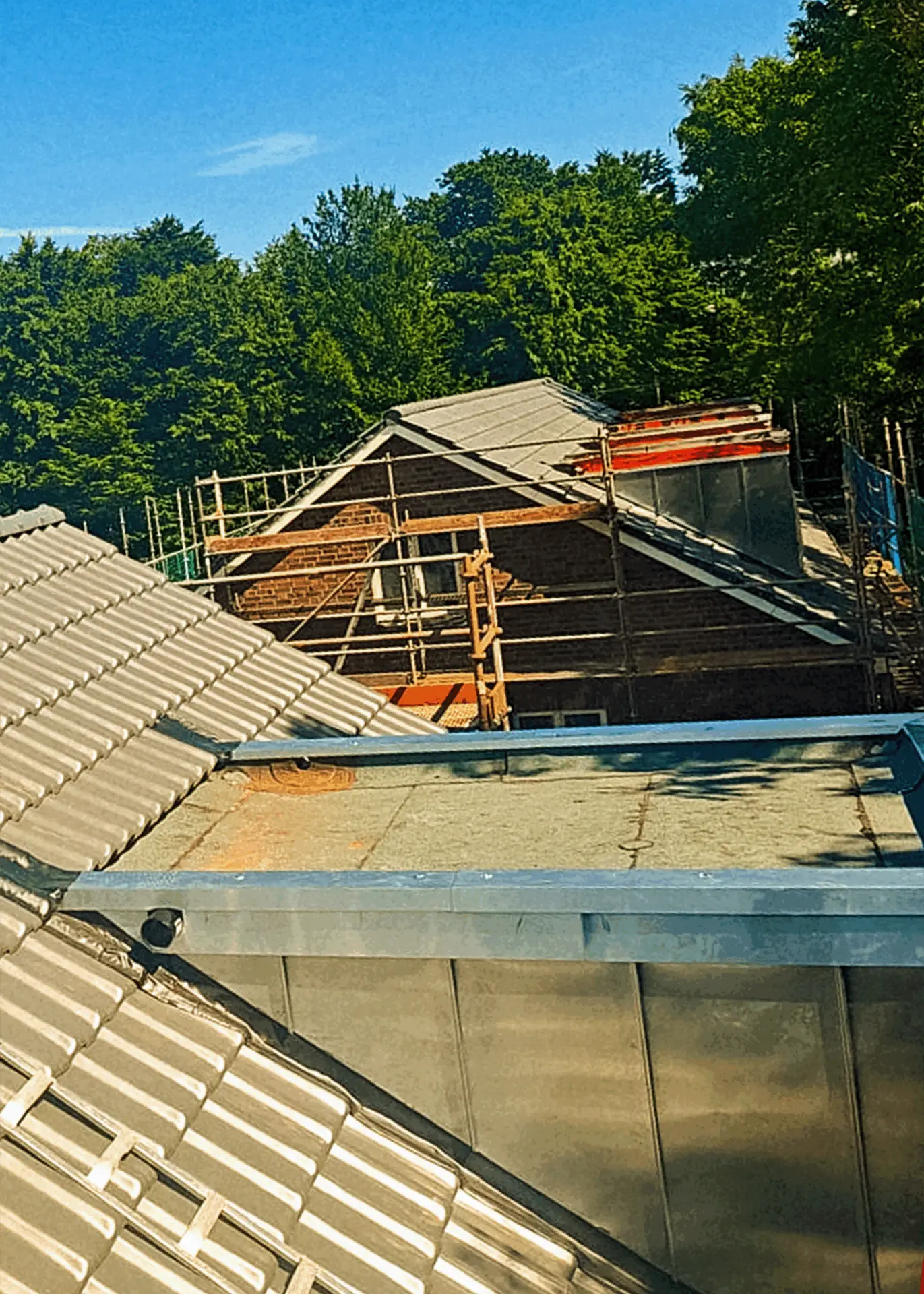 Hochwertiges Flachdach