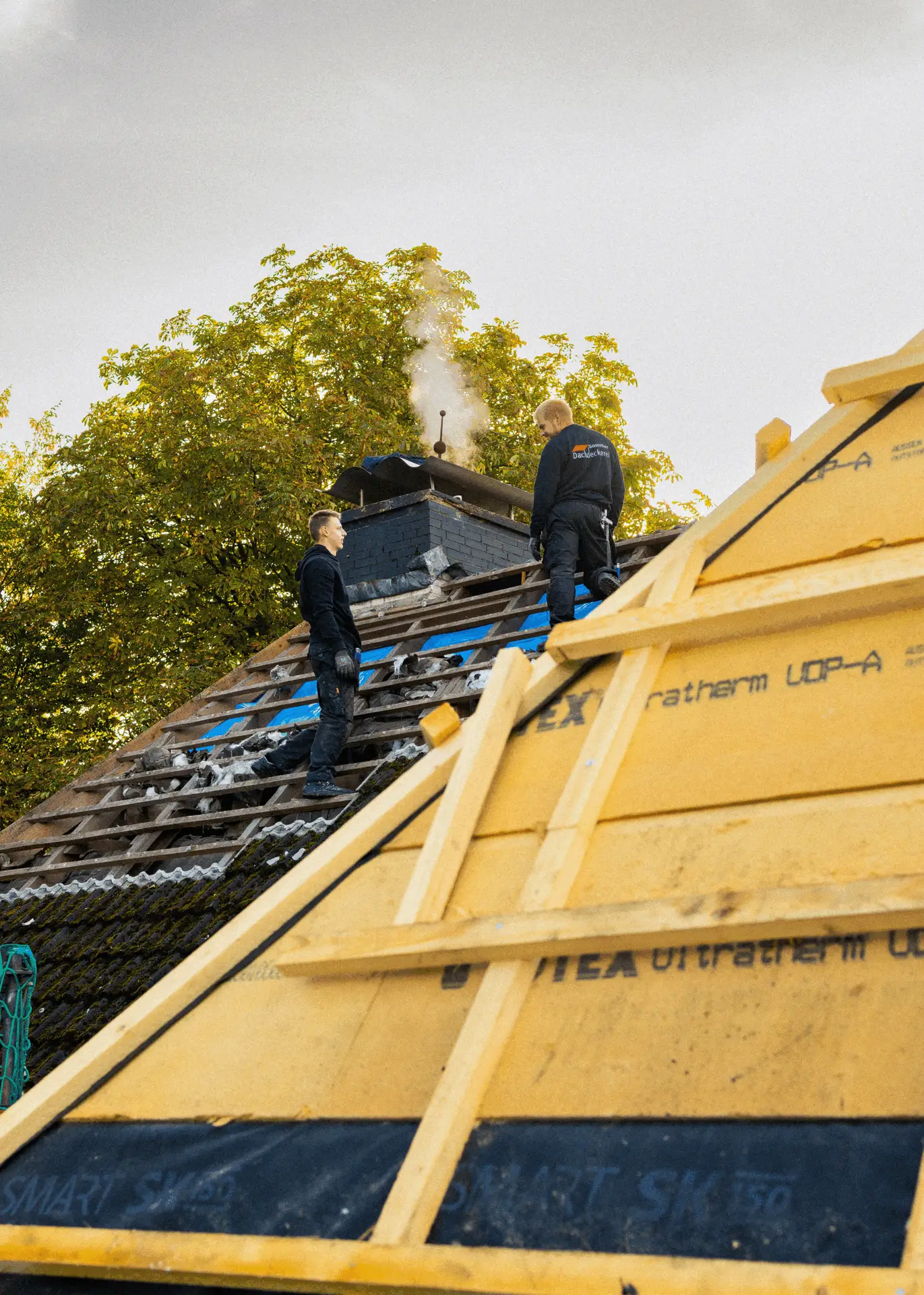 Hier wird der Abriss und Neubau eines Einfamilienhauses erarbeitet.
